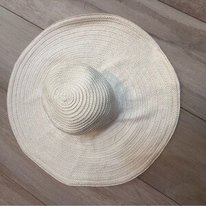 Talbots Classic floppy Cream Sun Hat